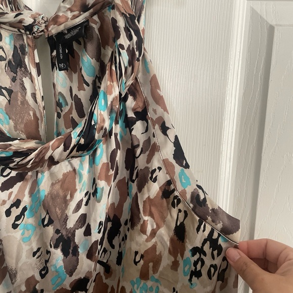 New Directions Y2K Multicolor Sleeveless Blouse - Picture 5 of 7